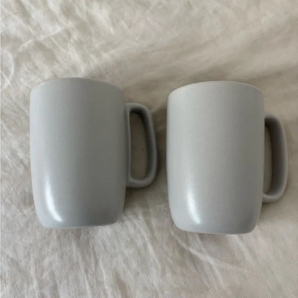 Heath Ceramics Light Gray Mug Pair - Picture 1 of 4